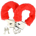 oving Joy Furry Handcuffs Red – Manette Erotiche Rosse in Pelliccia Morbida