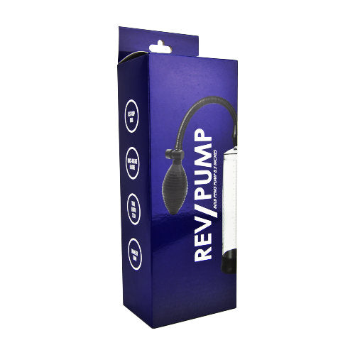 Rev-Pump Bulb Penis Pump 8.5 Inches – Pompa per Pene con Bulbo - Luxintime