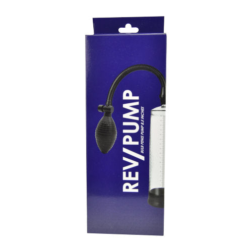 Rev-Pump Bulb Penis Pump 8.5 Inches – Pompa per Pene con Bulbo - Luxintime