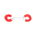 Bound to Play Heavy Duty Furry Handcuffs Red – Manette Furry Rosse Resistenti