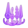 Loving Joy Butt Plug Training Kit Purple – Kit Plug Anali per Principianti