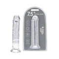 Loving Joy 7.5 Inch (20 cm) Suction Cup Dildo Clear – Dildo Realistico Trasparente con Ventosa