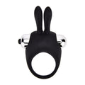 Loving Joy Silicone Vibrating Rabbit Cock Ring – Anello Vibrante con Stimolatore Clitorideo a Orecchie di Coniglio