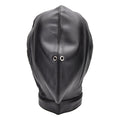 Bound to Please Blackout Bondage Hood – Cappuccio BDSM Nero con Deprivazione Sensoriale