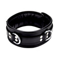 BOUND Leather Collar – Collare in Pelle BDSM con 3 D-Ring