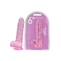 Loving Joy Dildo Realistico 16,5 cm con Palle e Ventosa – Rosa