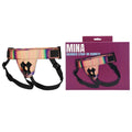 Mina Shimmer Strap-On Harness – Harness Regolabile con Tasche e O-Ring Multipli