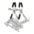 Bound to Please Clamp Regolabili con Catena – Nipple Clamps & Chain
