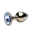 Precious Metals Gold Butt Plug Small – Plug Anale Dorato Gioiellato di Lusso