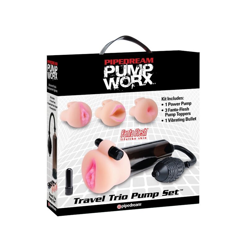 PUMP WORX - SUCTION PUMP WITH MASTURBATOR PUMP WORX
