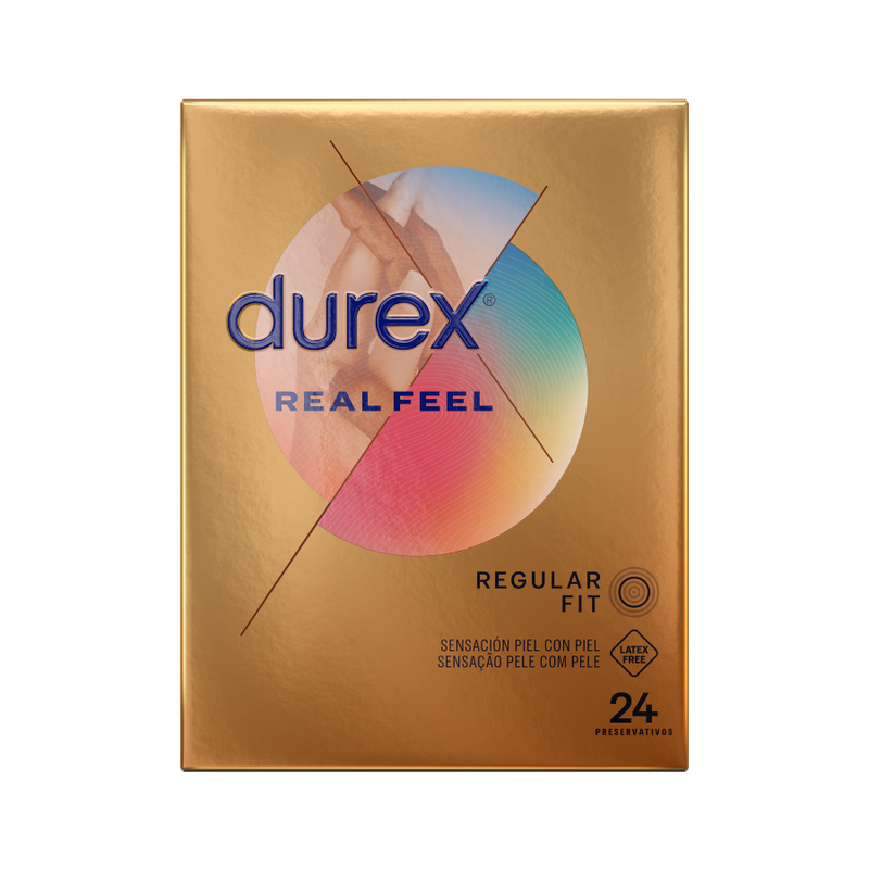 DUREX - REAL FEEL 24 UDS DUREX CONDOMS