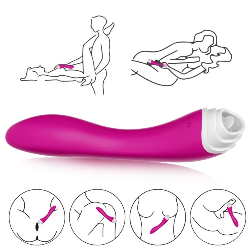 ARMONY - FAIRYLAND LICKING VIBRATING CLIT & VIBRATOR PURPLE ARMONY STIMULATORS