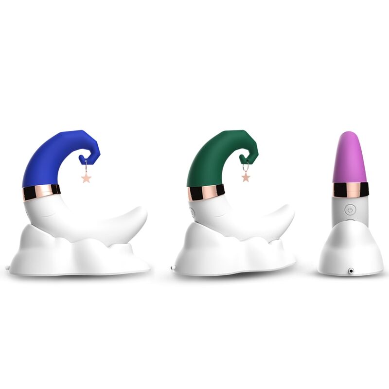 ARMONY - SWEETMOON CLITORIS & G-SPOT SUCTION BLUE ARMONY STIMULATORS