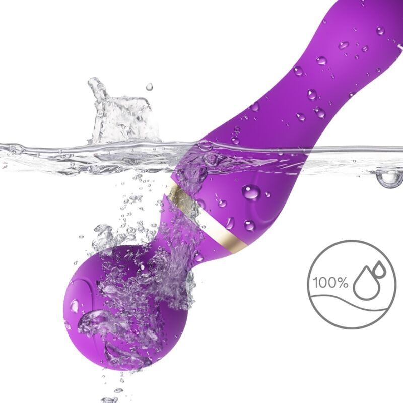 ARMONY - FREEZA MASSAGER & VIBRATOR SUPER FLEXIBLE HEAD PURPLE ARMONY MASSAGERS