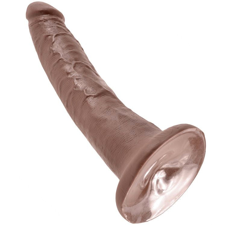KING COCK - 7 DILDO CHOCOLATE 17.8 CM KING COCK