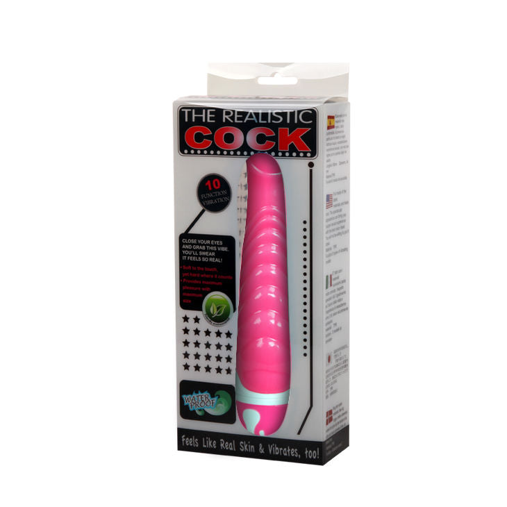 BAILE - THE REALISTIC COCK PINK G-SPOT 21.8 CM BAILE VIBRATORS
