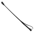 Bound Noir Nubuck Leather Riding Crop – Frusta BDSM in pelle nabuk nera con dettagli in ottone
