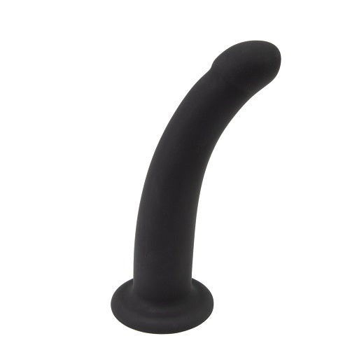 Loving Joy Curved 5 Inch Silicone Dildo con Ventosa – Dildo Curvo in Silicone - Luxintime