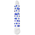 Spectrum Nubby Textured Glass Dildo – Dildo in Vetro a Rilievo Loving Joy
