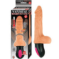 Realistic Warming Dildo 6.5" con Vibrazione e Scroto – Flesh