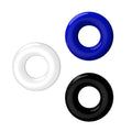 JoyRings Doughnut Cock Rings (3 Pack) – 3 Anelli Elastici per Erezioni Potenti e Controllo del Piacere