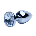 Precious Metals Silver Butt Plug Large – Plug Anale Gioiellato Argento di Lusso