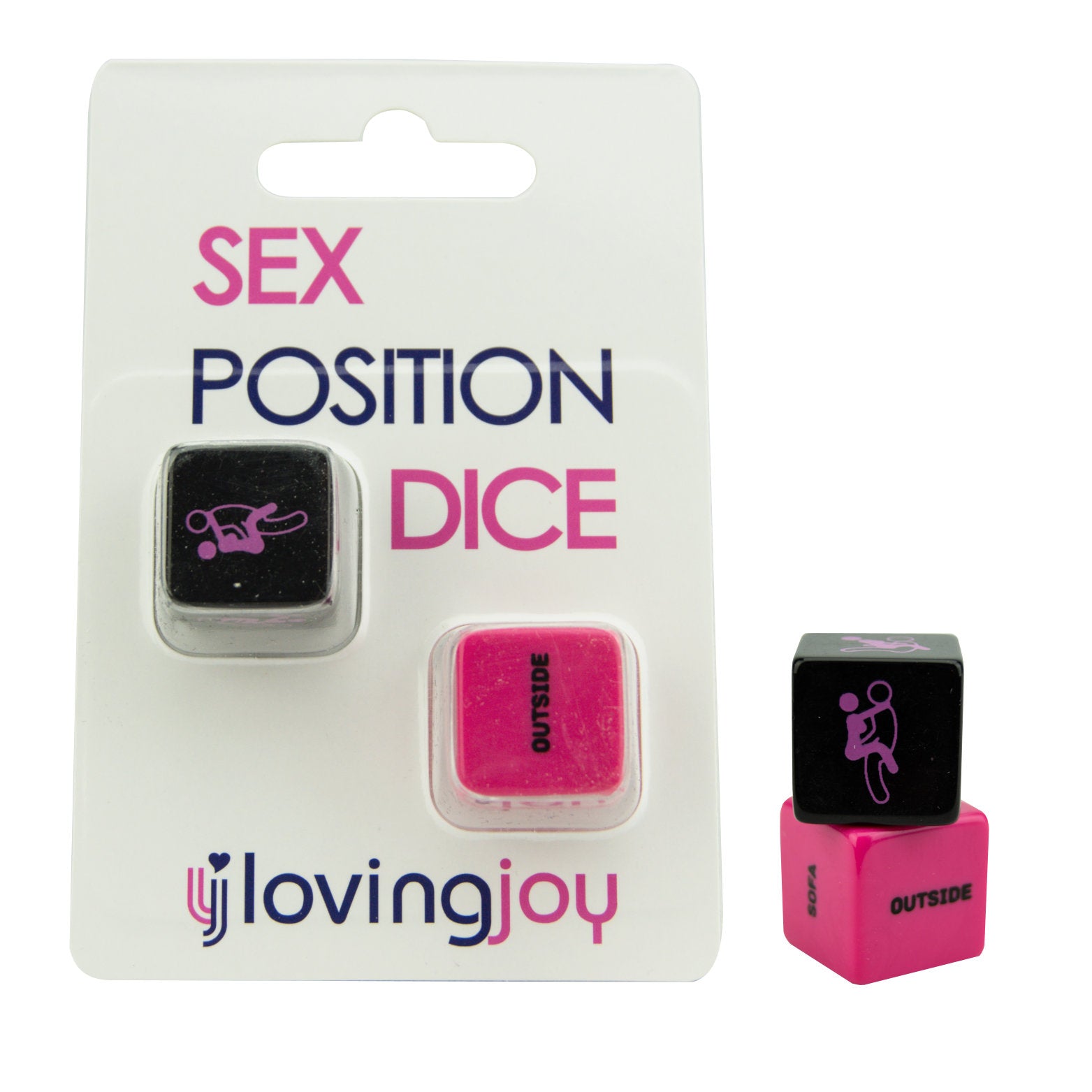 Loving Joy Sex Position Dice – Dadi Erotici per Coppie e Giochi di Seduzione - Luxintime