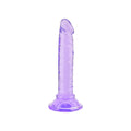 Loving Joy 5 Inch Beginners Dildo Purple – Dildo Realistico Principianti 12 cm
