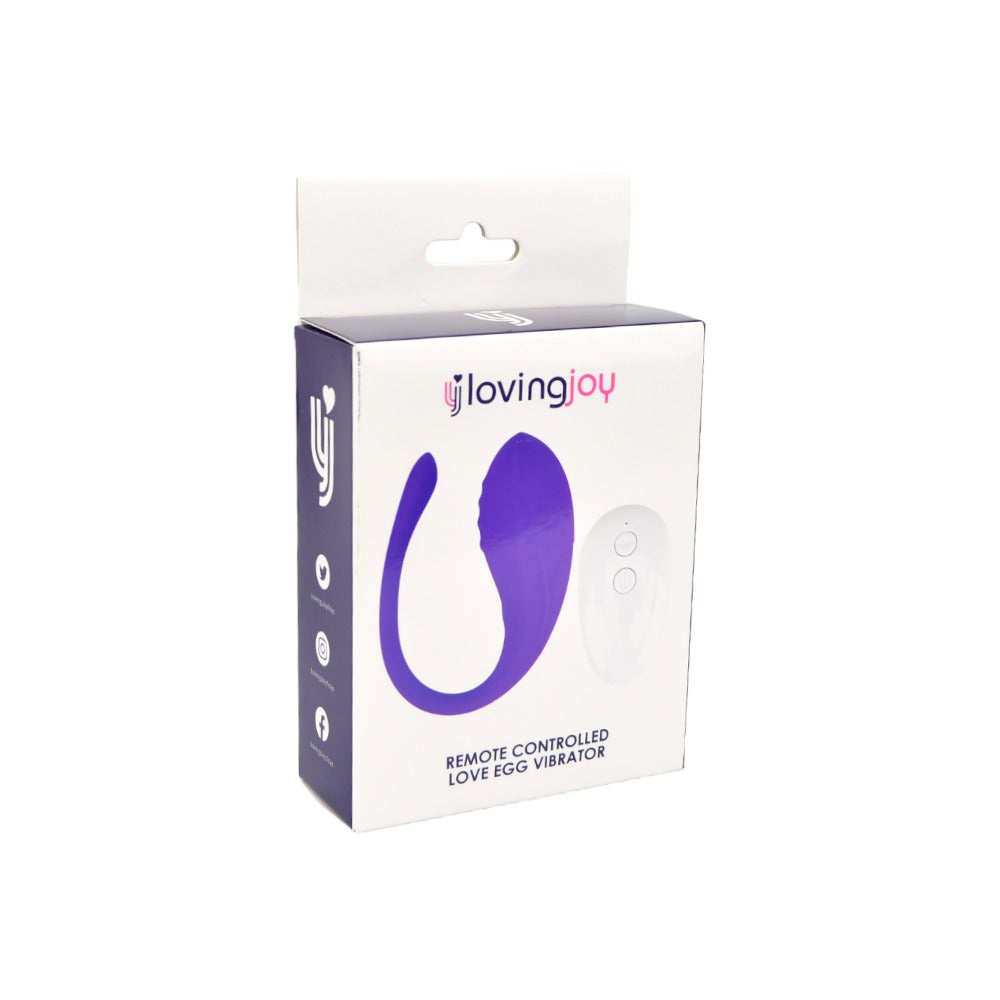 Loving Joy Love Egg Vibrator con Telecomando – Pallina Vibrante - Luxintime