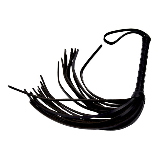 BOUND Leather Flogger – Frustino in Pelle per BDSM con 24 Code