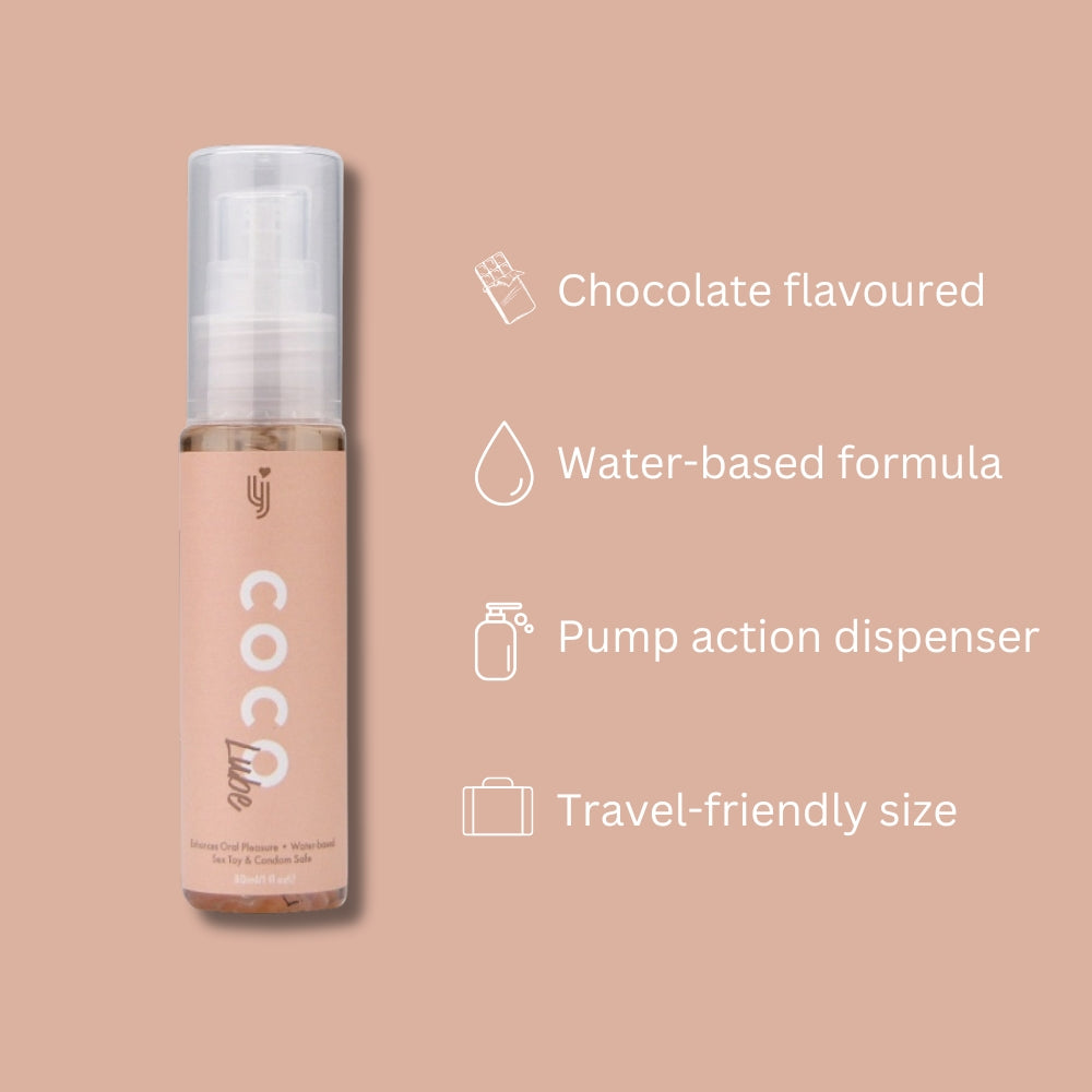 Loving Joy Chocolate Flavoured Lubricant 30ml – Lubrificante al Cioccolato a Base d’Acqua - Luxintime