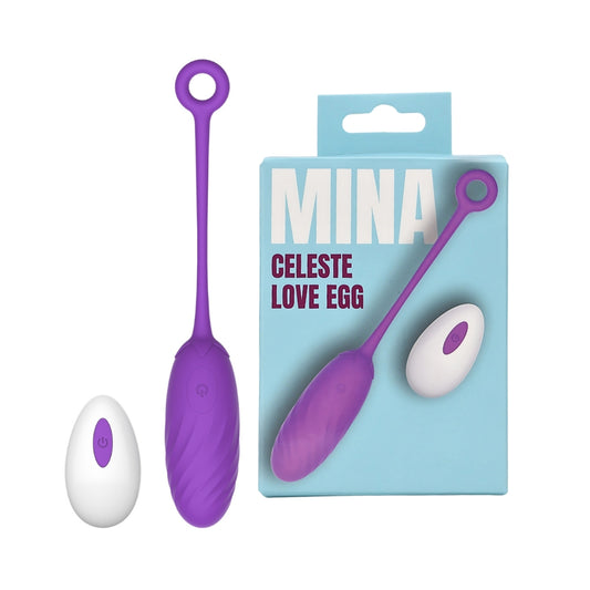 Mina Celeste 10 Function Love Egg – Uovo Vibrante con Telecomando - Luxintime