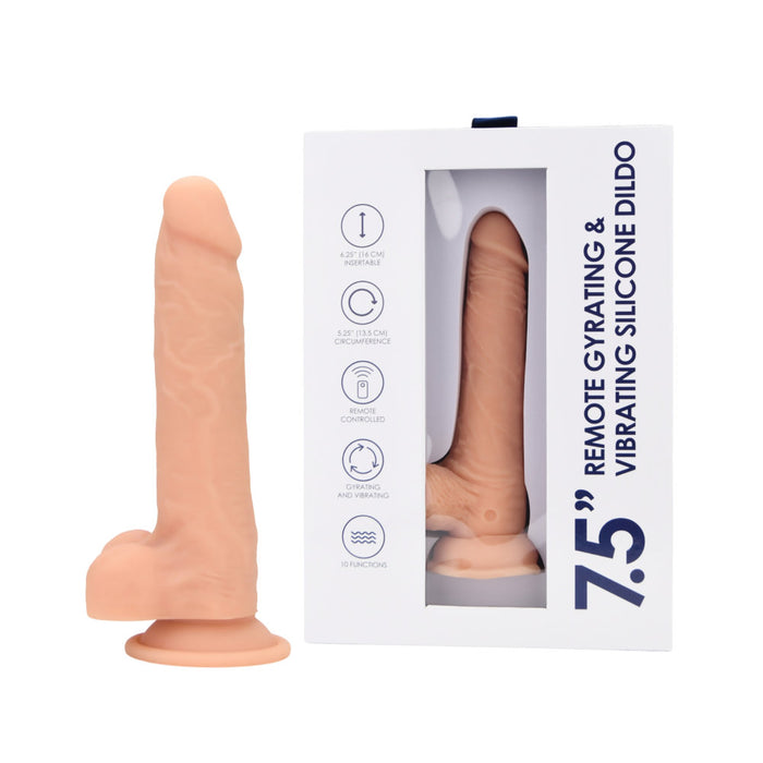 Dildo Girevole & Vibrante con Telecomando - Loving Joy 19cm