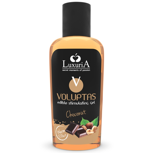 INTIMATELINE LUXURIA - GEL MASSAGGIO COMMESTIBILE EFFETTO RISCALDANTE VOLUPTAS - CIOCONOCE 100 ML