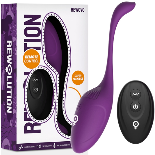 REWOLUTION - REWOVO UOVO VIBRATORE TELECOMANDO