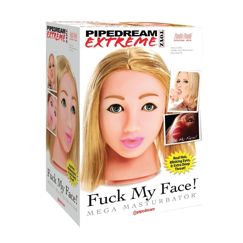 EXTREME TOYZ - FUCK ME MEGA MASTURBATOR BLONDE FACE EXTREME TOYZ