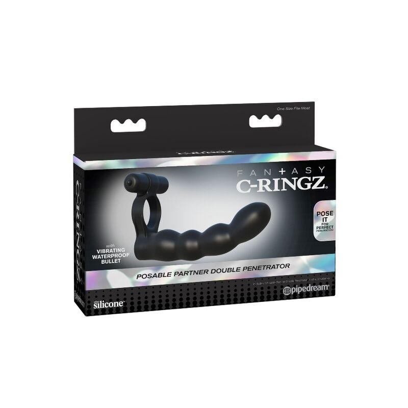 FANTASY C-RINGZ - POSABLE DOUBLE PENETRATOR FANTASY C-RINGZ