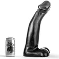 TUTTO NERO - DILDO REALISTICO BLACK FISTING 29 CM