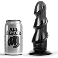 TOTAL BLACK - DILDO 17 CM