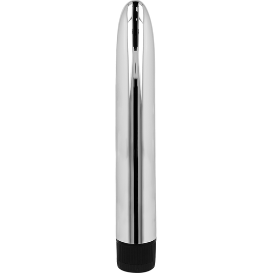 OHMAMA - VIBRATORE CLASSICO ARGENTO 17,5 CM