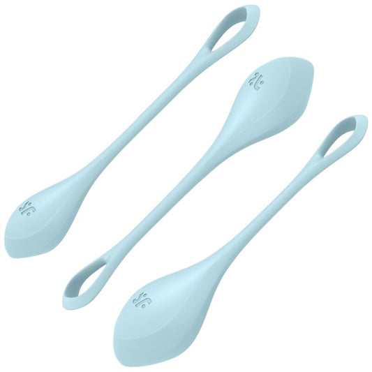 SATISFYER - YONI POWER 2 TRAINING SET BLU