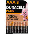 DURACELL - PLUS POWER 100 BATTERIA ALCALINA AAA LR03 8 UNITÀ