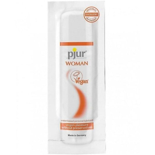 PJUR - LUBRIFICANTE VEGANO ALL'ACQUA DA DONNA 2 ML