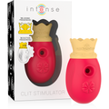 INTENSE - STIMOLATORE CLITORIDEO 10 MODALITÀ DI ASPIRAZIONE E LECCO - ROSSO