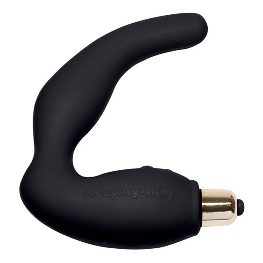 ROCKS-OFF - NAUGHTY-BOY MASCULINO MASAJADOR PUNTO G 7V NEGRO
