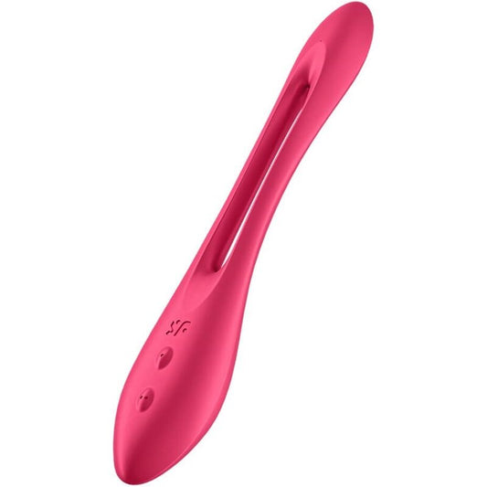 SATISFYER - MULTIVIBRADOR ELÁSTICO JOY ROJO