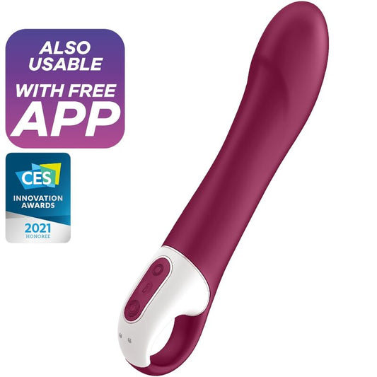 SATISFYER - BIG HEAT VIBRATORE PUNTO G