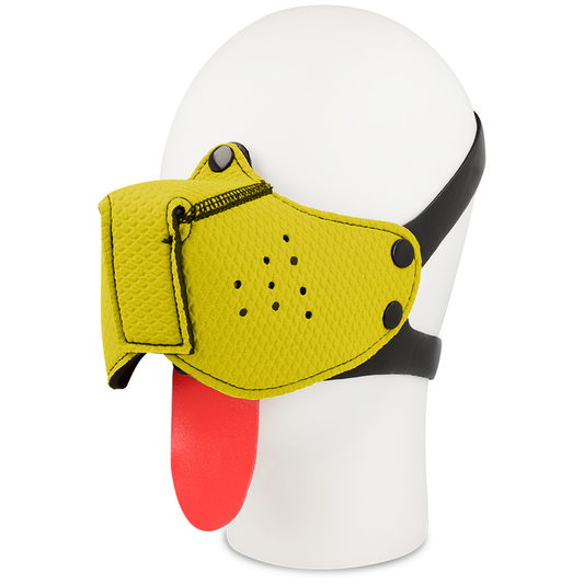 BOZAL PARA PERRO OHMAMA FETISH - AMARILLO