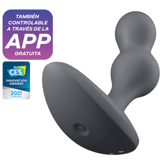 SATISFYER - DEEP DIVER PLUG VIBRANTE APP GRIGIO