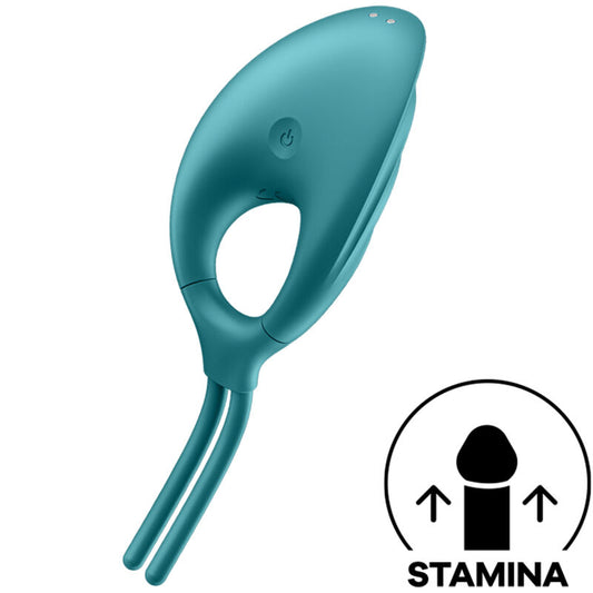 SATISFYER - ANELLO VIBRANTE SWORDSMAN VERDE